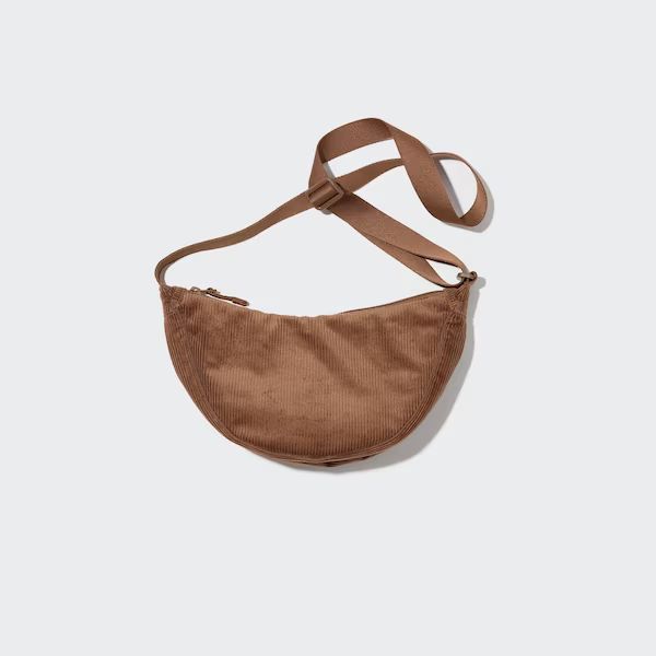 Corduroy Round Mini Shoulder Bag | UNIQLO (US)