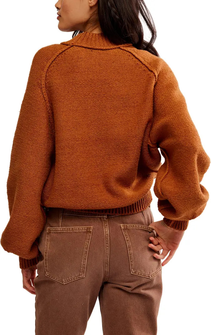 Free People Riley Mock Neck Sweater | Nordstrom | Nordstrom