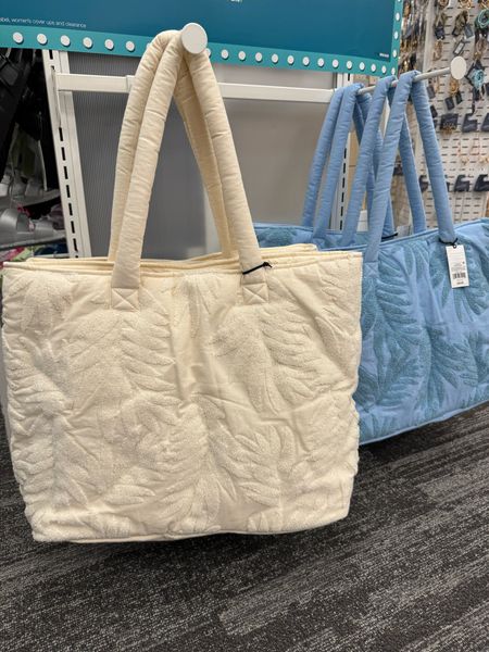 New beach bags from Target that make me instantly need a vacation 🤩 the puffy straps are so good!!! 

#LTKxTarget #LTKfindsunder50 #LTKitbag