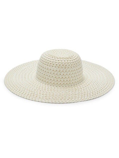 Marled Straw Sun Hat | Saks Fifth Avenue OFF 5TH