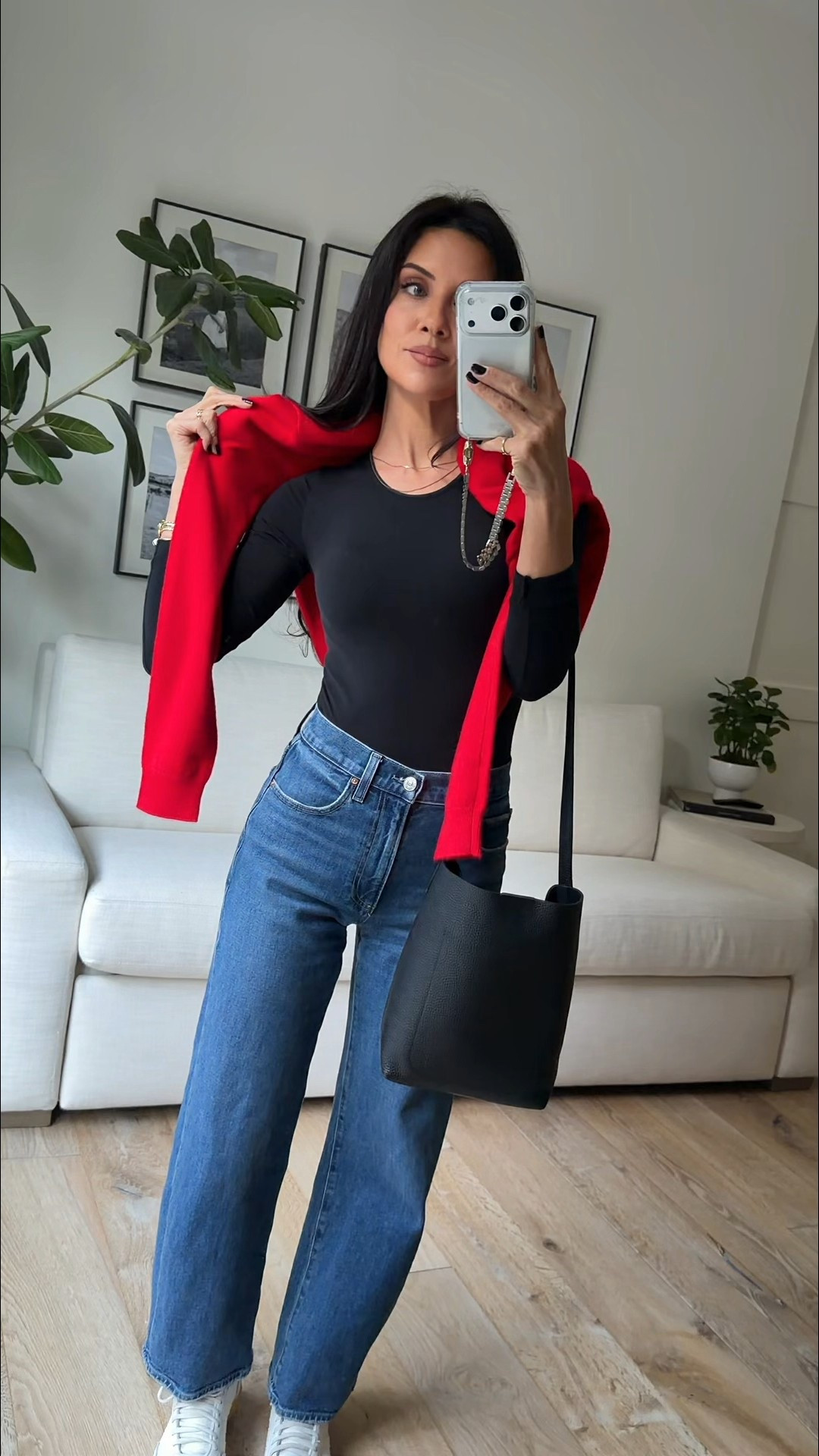 Here for the little pops of red ❤️

#LTKOver40 #LTKootd #LTKgrwm