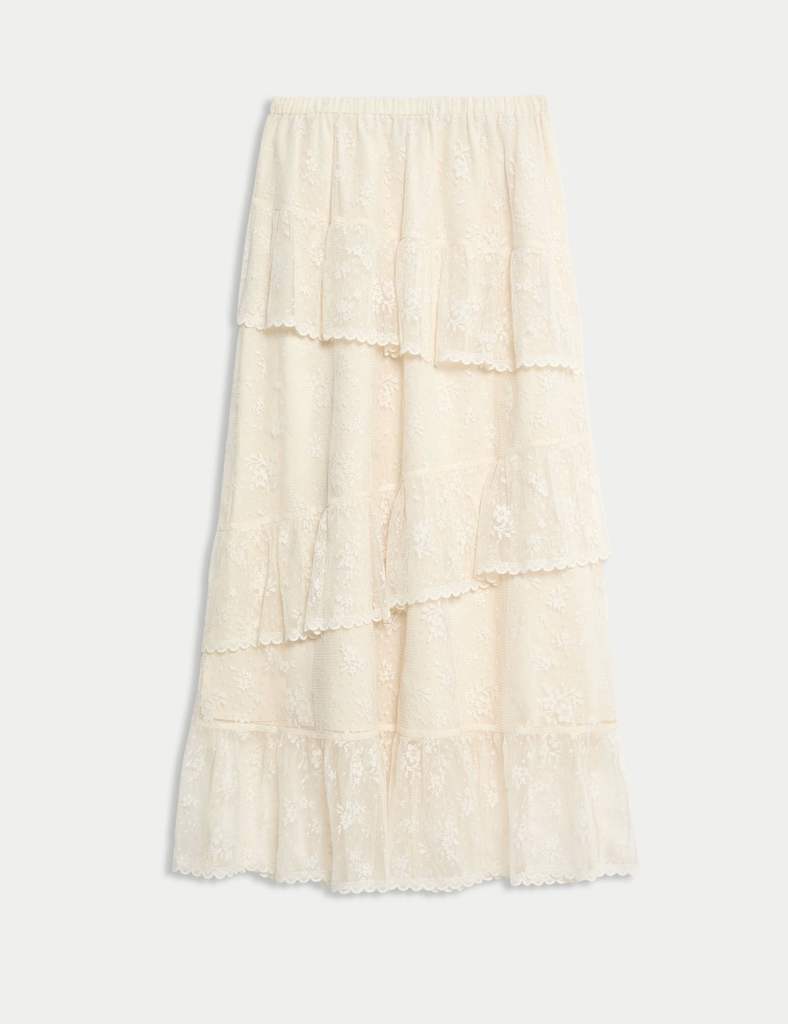 Lace Maxi Tiered Skirt | Marks & Spencer (UK)