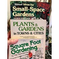 Vintage Gardening Books Lot/Small Space Gardens, Vegetable City Gardens Of 3 | Etsy (US)