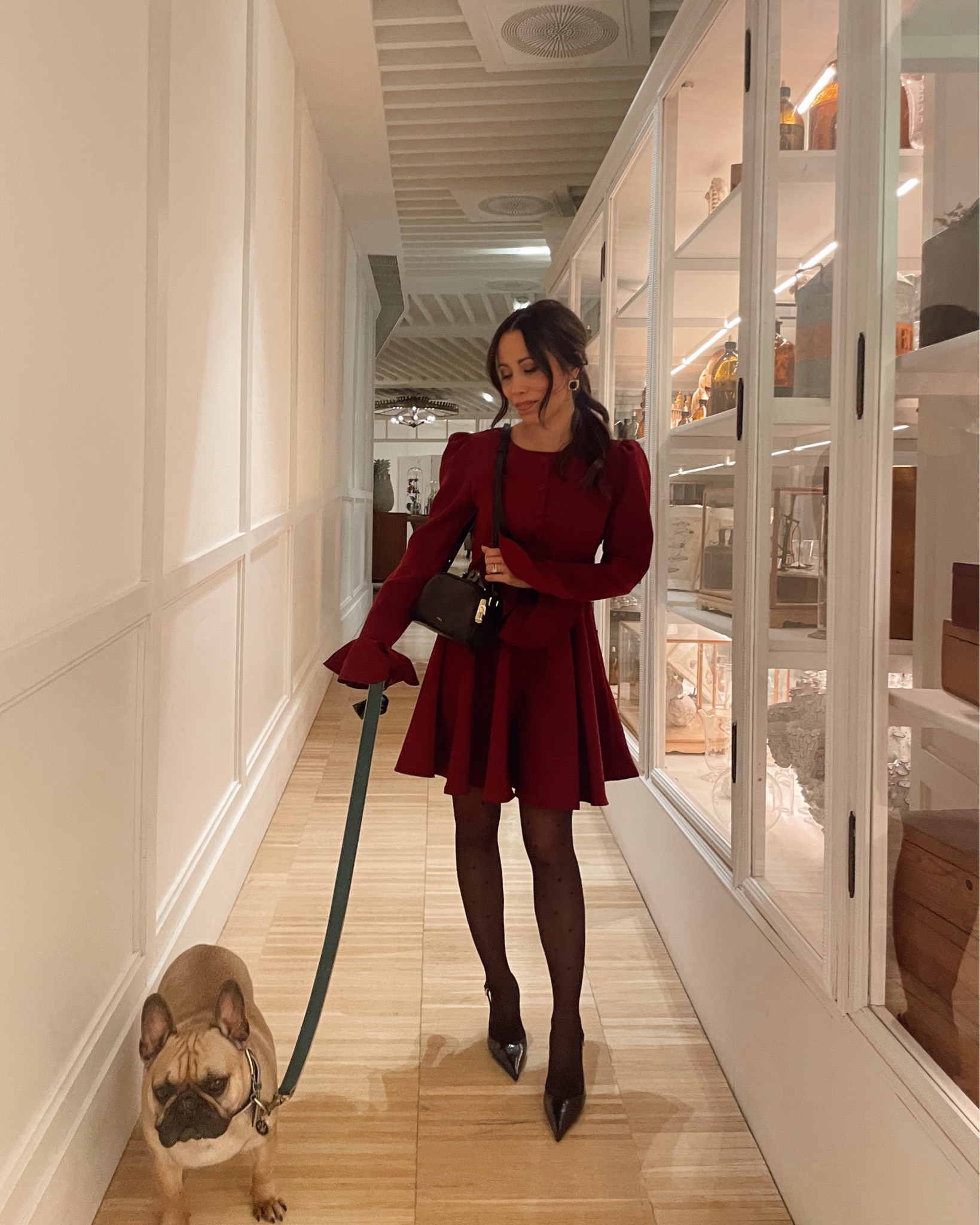 My Valentine’s look. One of those dates where you have the whole look in your head but you wind up forgetting to pack the belt, and are the most dressed-up person in the restaurant. Never mind, I’d rather by overdressed than underdressed, always! 🌹🧸🖤

Dress is from a brand called Vita Grace but can’t link and don’t recommend. Very different material than what pictures showed, took way too long to arrive (they changed pre-order date and acted like they didn’t) and for being as petite as I am the sizing isn’t great. 

#LTKParties #LTKStyleTip #LTKPetite