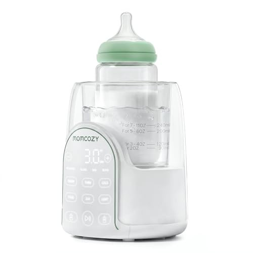 Momcozy NightPro Bottle Warmer for Baby Breast Milk, Built-in Night Light, BPA-Free Tritan, Fullest Nutrients Preserved with Fast & Even Water Bath Warm, Newborn Breastfeeding Essentials Gift for Mom | Amazon (US)