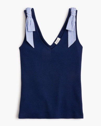 Bow tie strap tank top - comes in 4 colors!

#LTKSaleAlert #LTKSeasonal