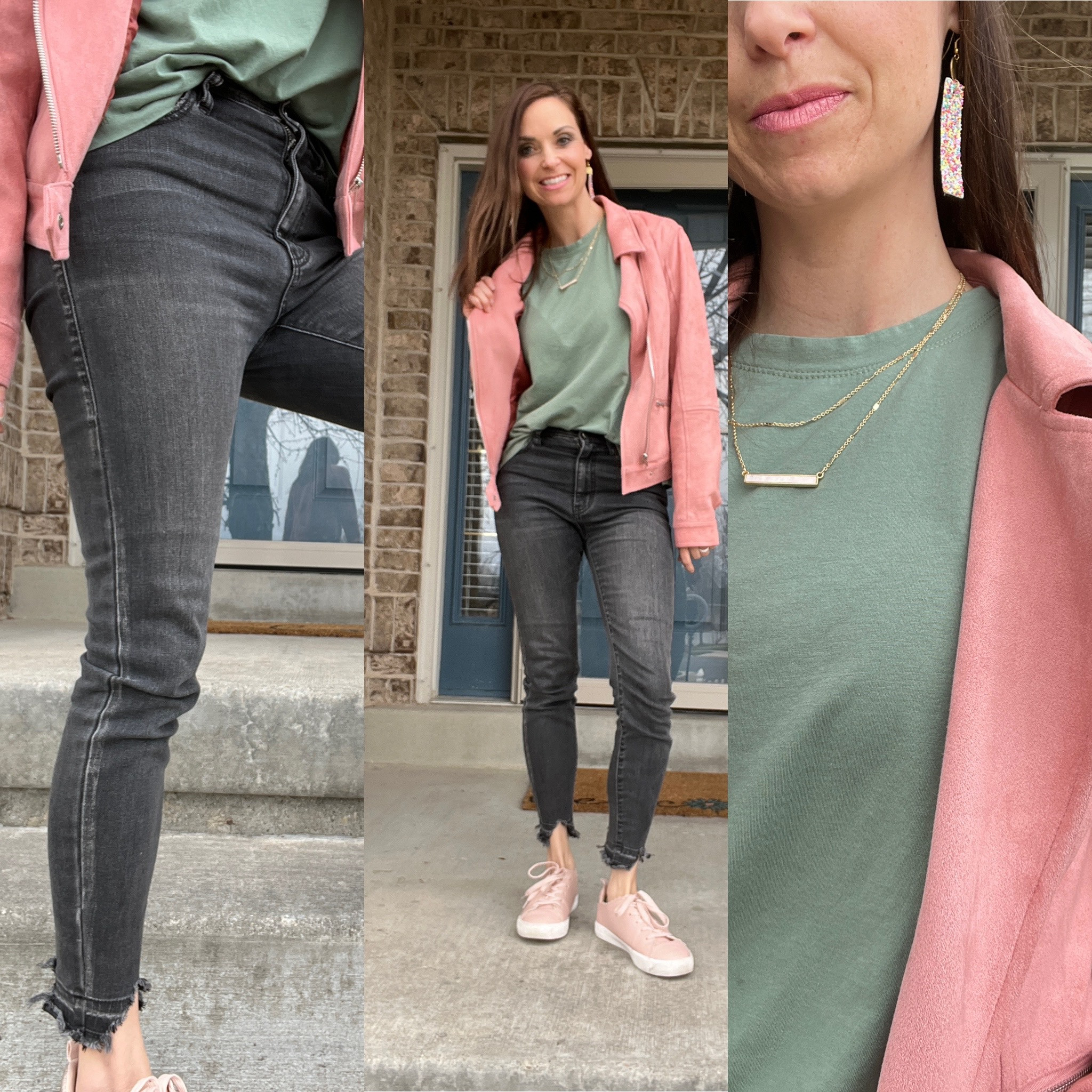 Spring outfit - every girl needs a pink jacket 

#LTKstyletip #LTKunder50