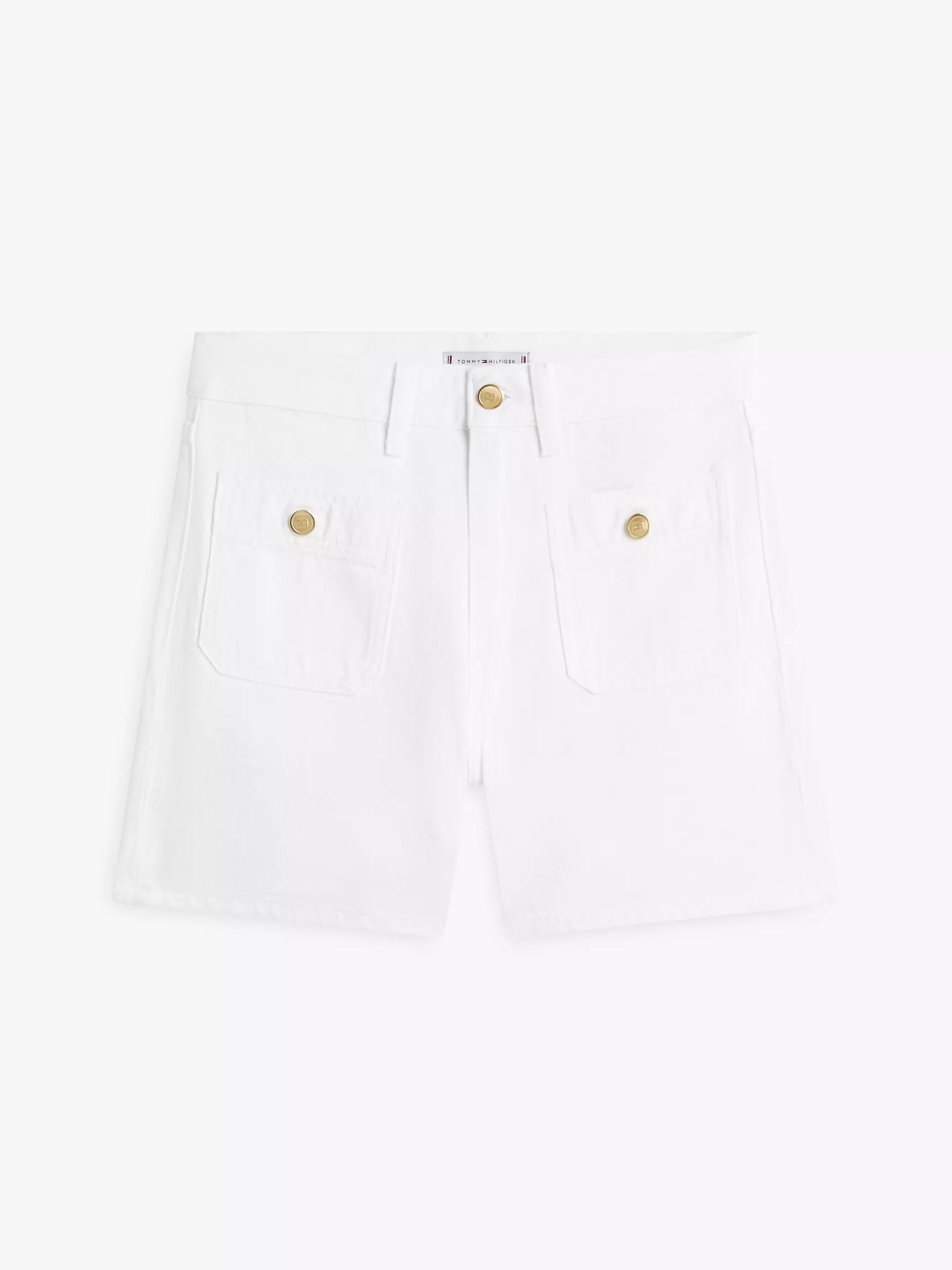 Gold-Button Pocket Denim Short | Tommy Hilfiger | Tommy Hilfiger (US)
