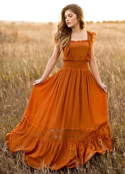 Dawn Dress in Spice | Joyfolie