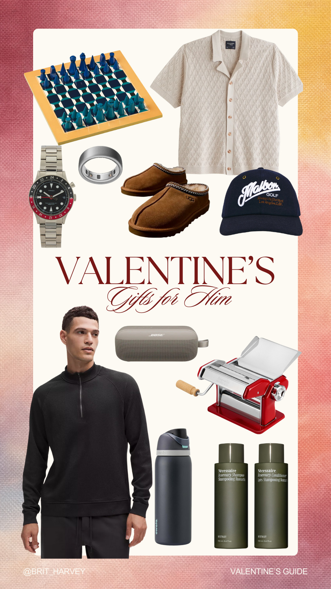 Valentine’s gifts for him 🤍


#LTKValentines #ValentinesGiftsForHim #MensGiftGuide #GiftIdeasForHim #LTKFinds #LTKStyle #ValentinesEdit #MensStyle
 

 