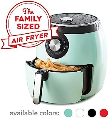 Amazon.com: Dash DFAF455GBAQ01 Deluxe Electric Air Fryer + Oven Cooker with Temperature Control, ... | Amazon (US)