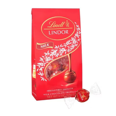 Lindt Lindor Milk Chocolate Truffles - 6oz | Target