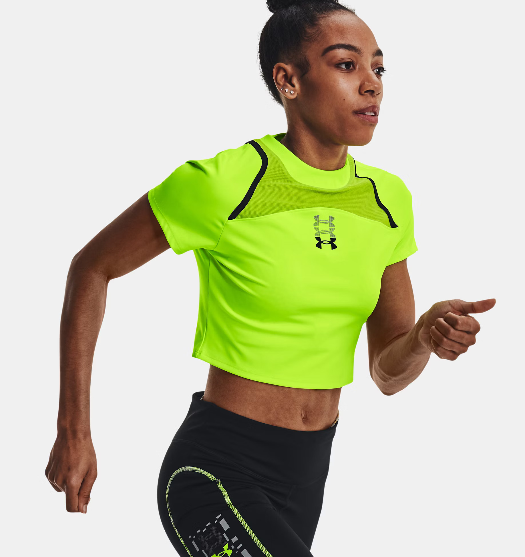 Women's UA Run Anywhere Crop Short Sleeve | Under Armour (US)