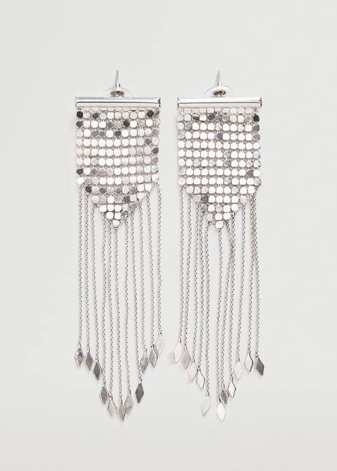 Kettenhemd-Ohrringe | MANGO (DE)