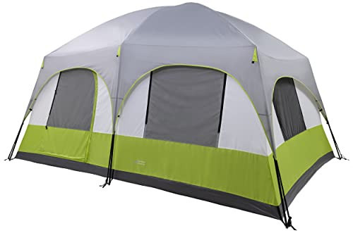 Cedar Ridge Ironwood Two-Room Tent - Gray/Citrus | Amazon (US)