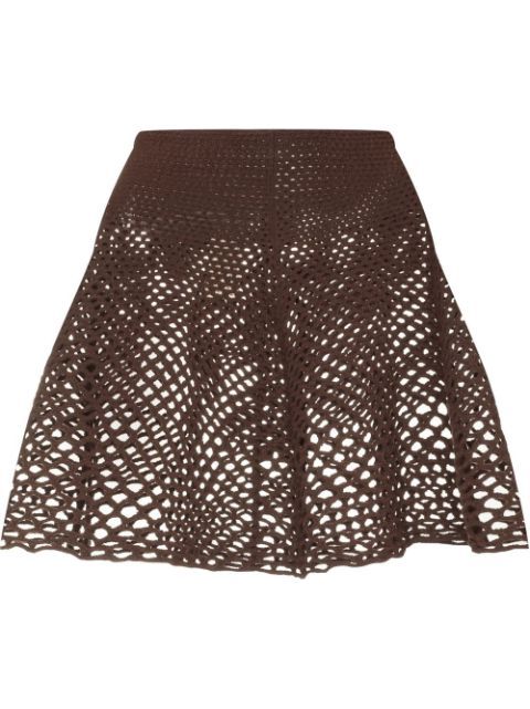 Map mesh mini skirt | Farfetch (US)