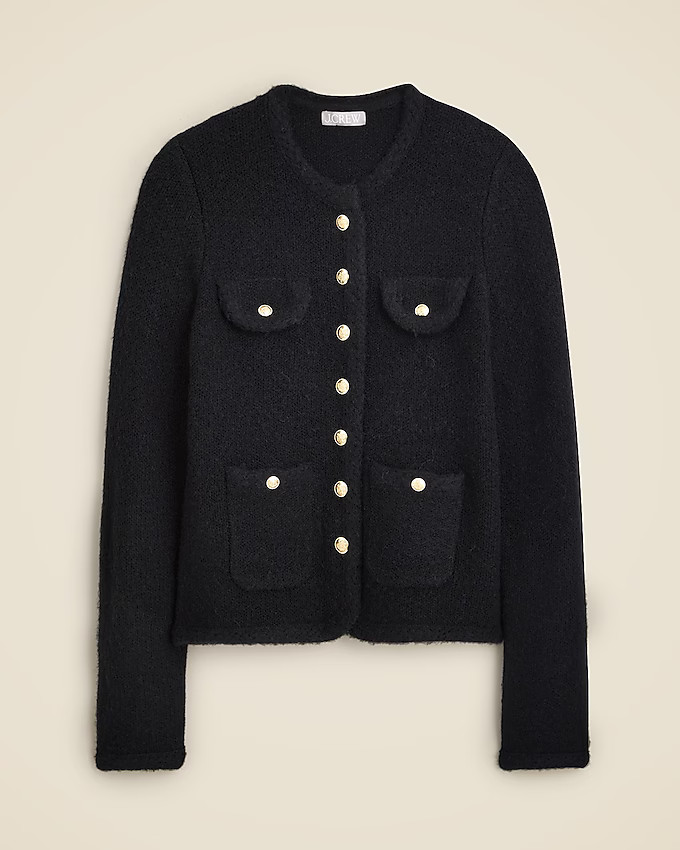 Textured sweater lady jacket | J. Crew US