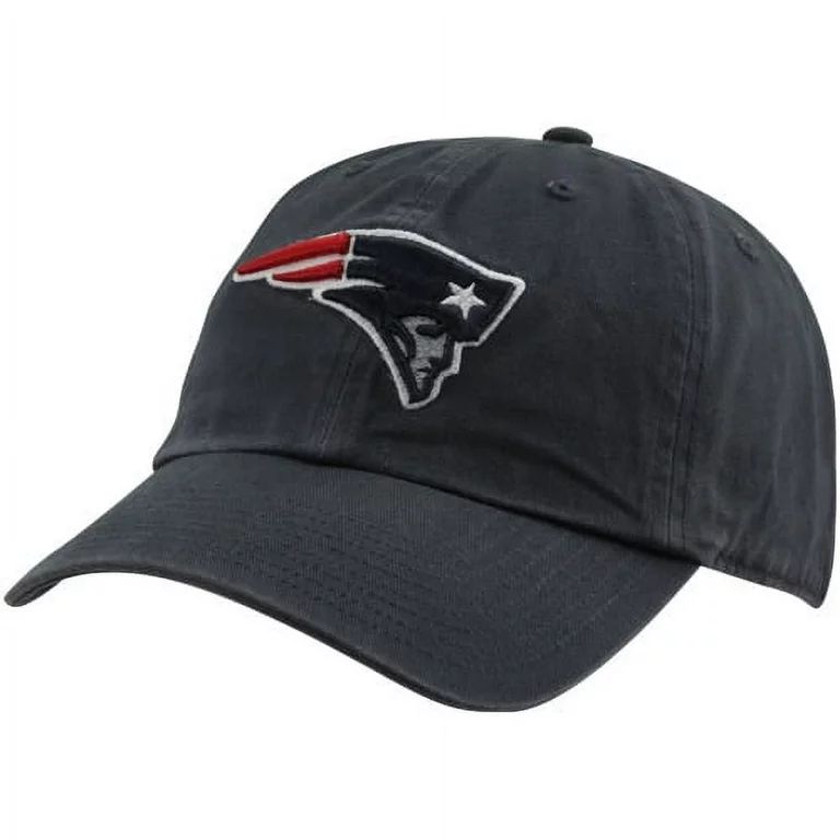 New England Patriots NFL Brand Hat Cap Navy Blue Clean Up Adult Adjustable | Walmart (US)
