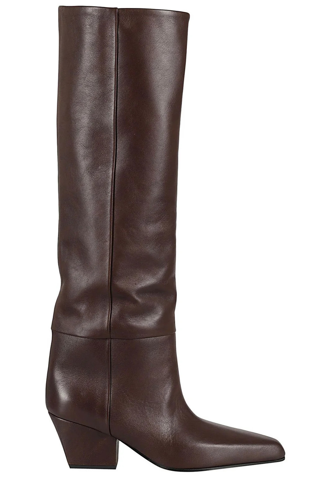 Paris Texas Pointed Toe Block Heel Boots | Cettire Global