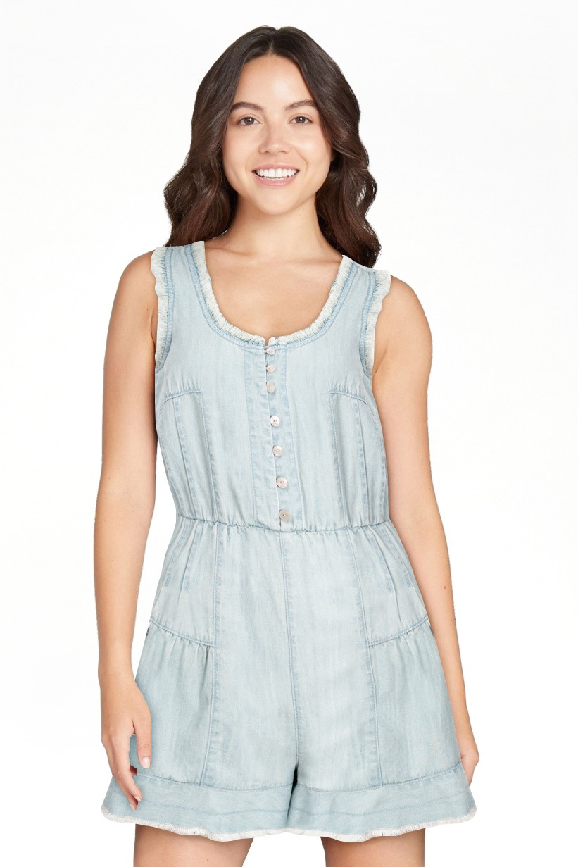 Jessica Simpson Women's Harlee Romper, Sizes XS-XL | Walmart (US)