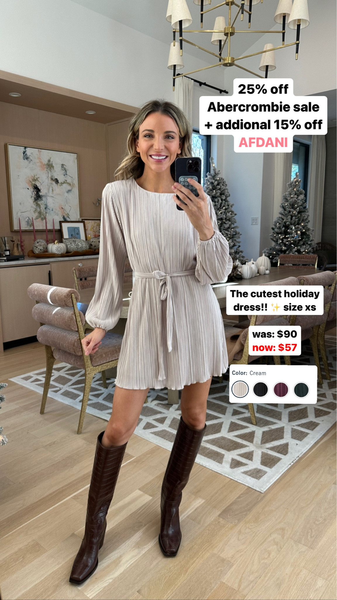 Abercrombie Black Friday sale! 25% off + additional 15% off with code AFDANI 😍🙌🏼