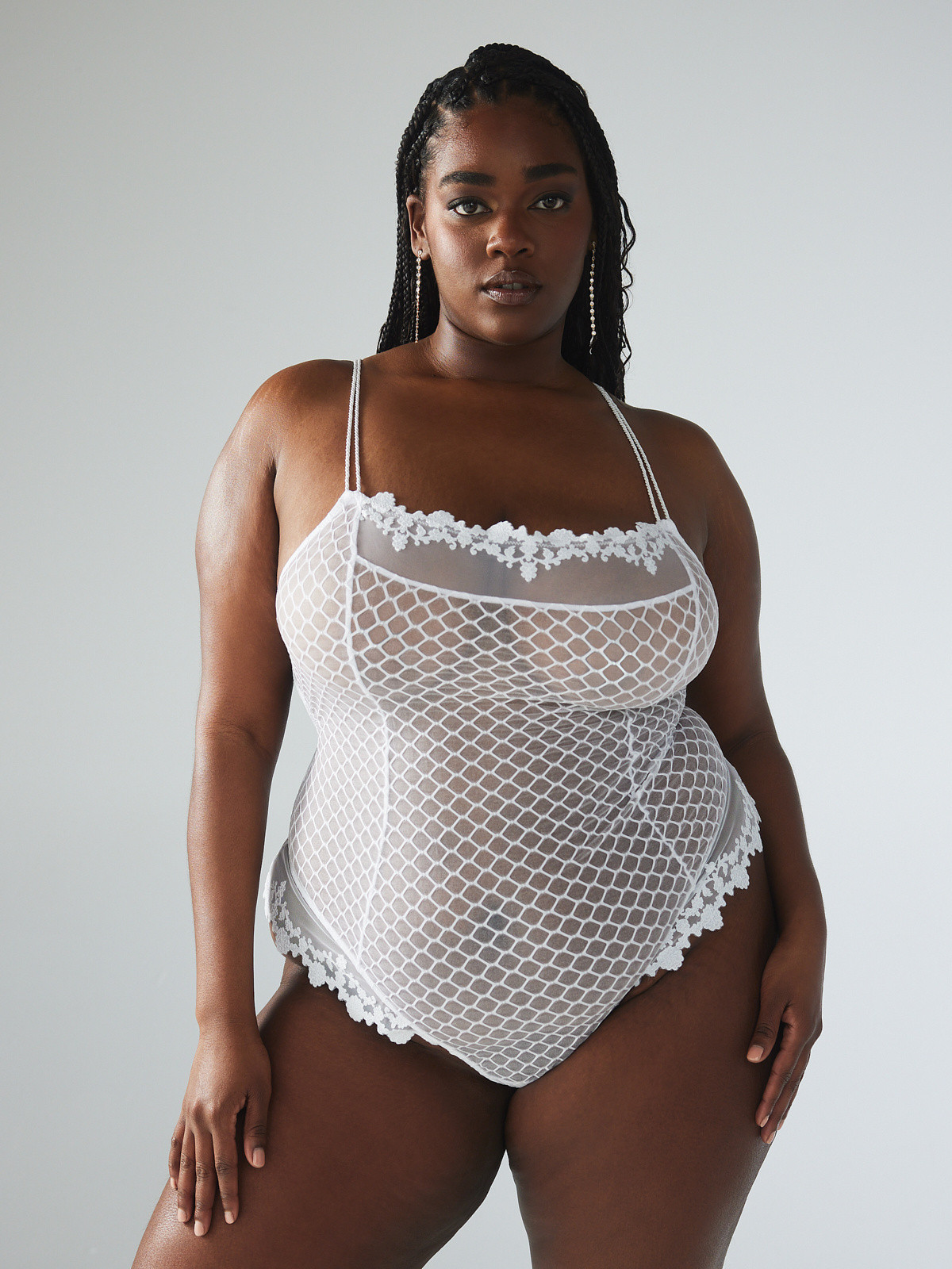 Baroque Bondage Teddy | Savage x Fenty - North America