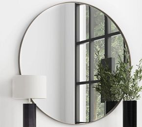 Windsor Round Wall Mirror 60" | Pottery Barn (US)