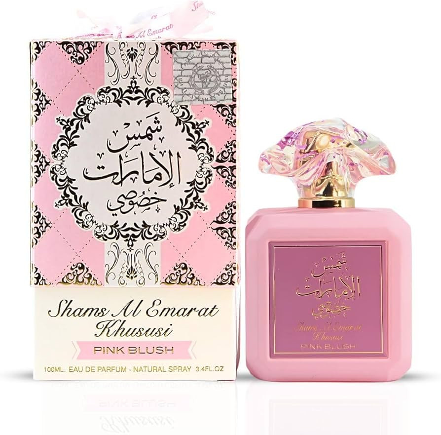 Ard al Zaafaran Pink Blush Shams Al Emarat Khususi, Marshmallow Blush Perfume For Women, Eau de P... | Amazon (US)