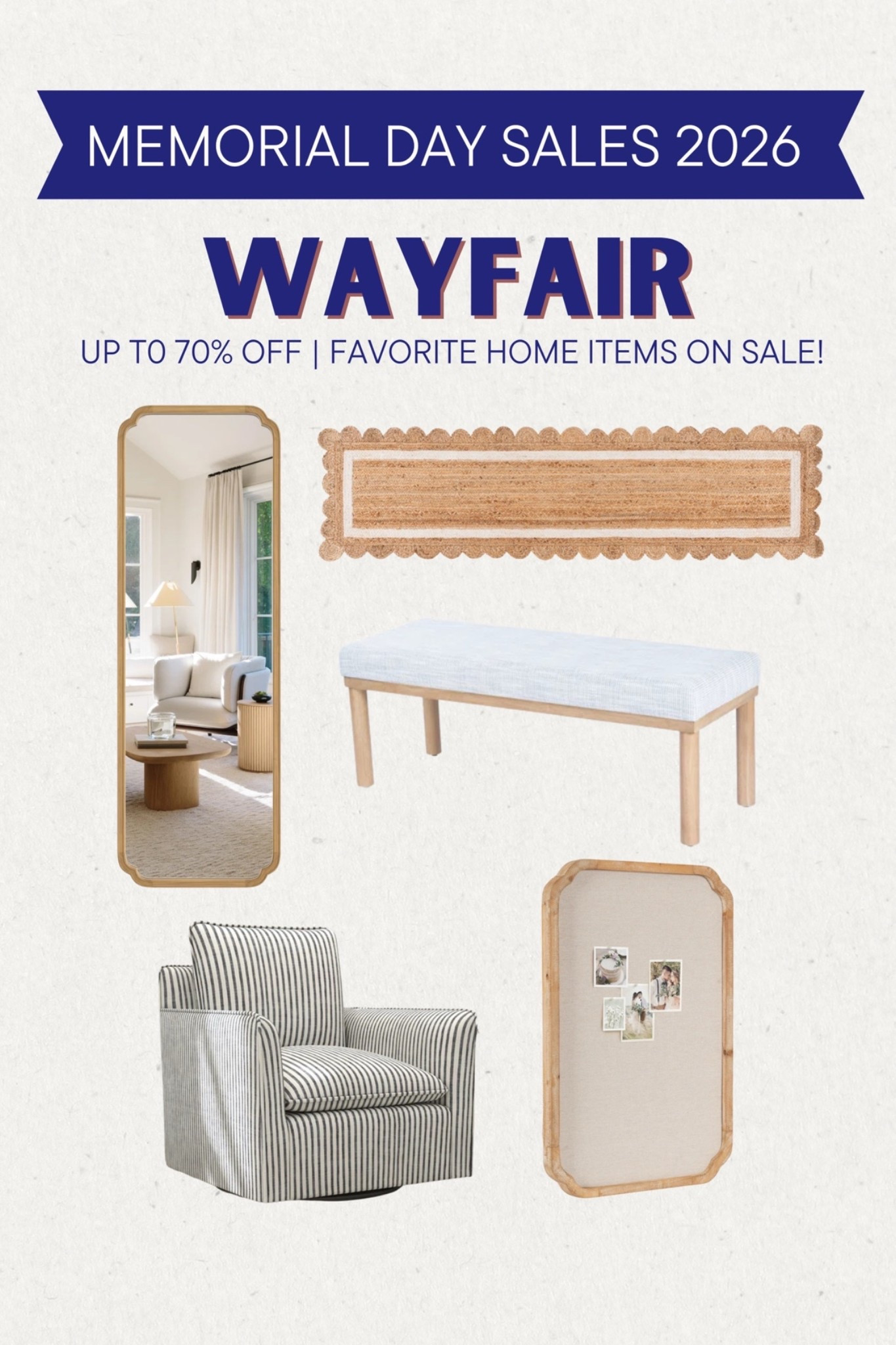 [5/22/26] @Wayfair up to 70% off for MDW | all items from my mudroom refresh on sale!

#LTKSaleAlert #LTKHome #LTKSeasonal
