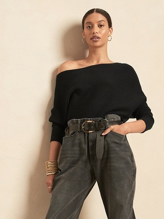 Off-the-Shoulder Sweater | Banana Republic (US)
