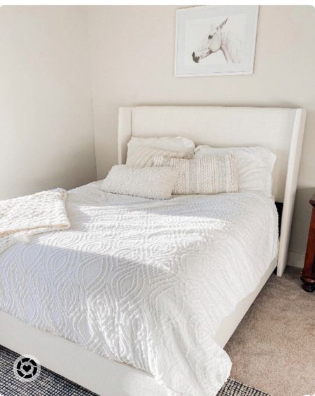 White ivory upholstered bedframe 
Queen size with box spring 
Wayfair
Bedroom furniture 


Follow my shop @clairecumbee on the @shop.LTK app to shop this post and get my exclusive app-only content!

#liketkit #LTKBacktoSchool 
@shop.ltk
https://liketk.it/4gW7T

Follow my shop @clairecumbee on the @shop.LTK app to shop this post and get my exclusive app-only content!

#liketkit 
@shop.ltk
https://liketk.it/4h5Mm 

Follow my shop @clairecumbee on the @shop.LTK app to shop this post and get my exclusive app-only content!

#liketkit #LTKhome #LTKSeasonal #LTKover40 #LTKhome #LTKmidsize
@shop.ltk
https://liketk.it/4hQi6