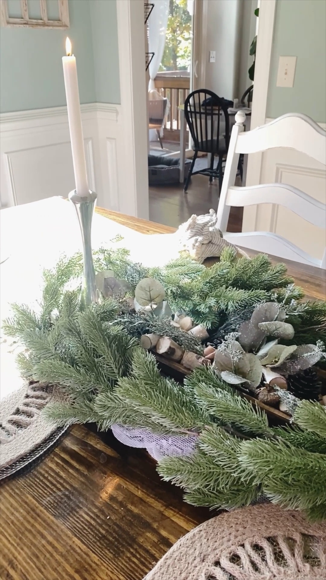 Let’s add some festive cheer to the dining table! I just got this gorgeous garland from Amazon and I am loving how it add some simple holiday spirit to this space and it’s super affordable!

Amazon | Christmas decor | garland | holiday tablescape | Christmas tablescape | Christmas centerpiece | farmhouse table garland | Amazon garland | inexpensive Christmas garland

#LTKHoliday #LTKfindsunder50 #LTKSeasonal