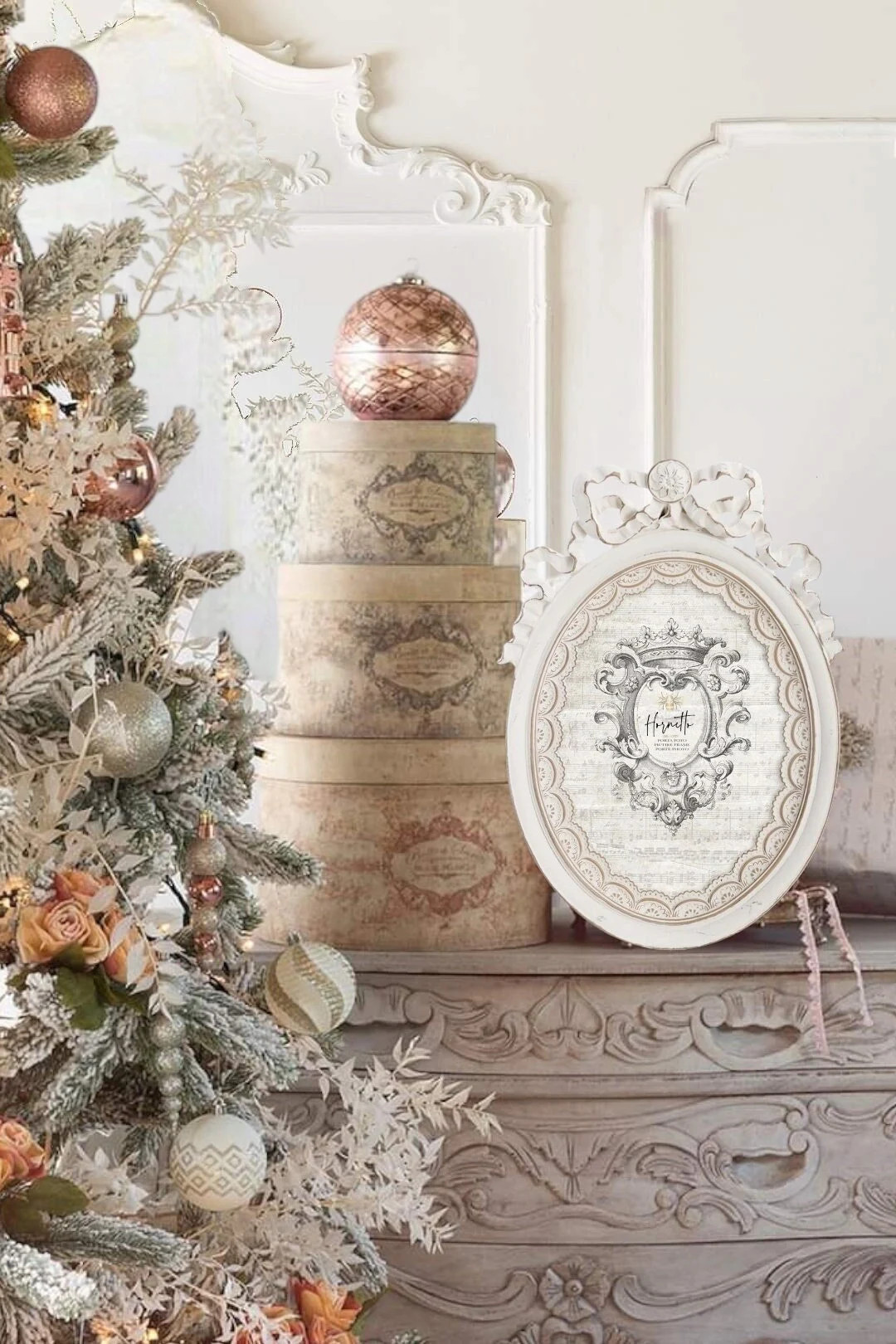 Amélie French Style Picture Frame off White Antique Photo - Etsy | Etsy (US)