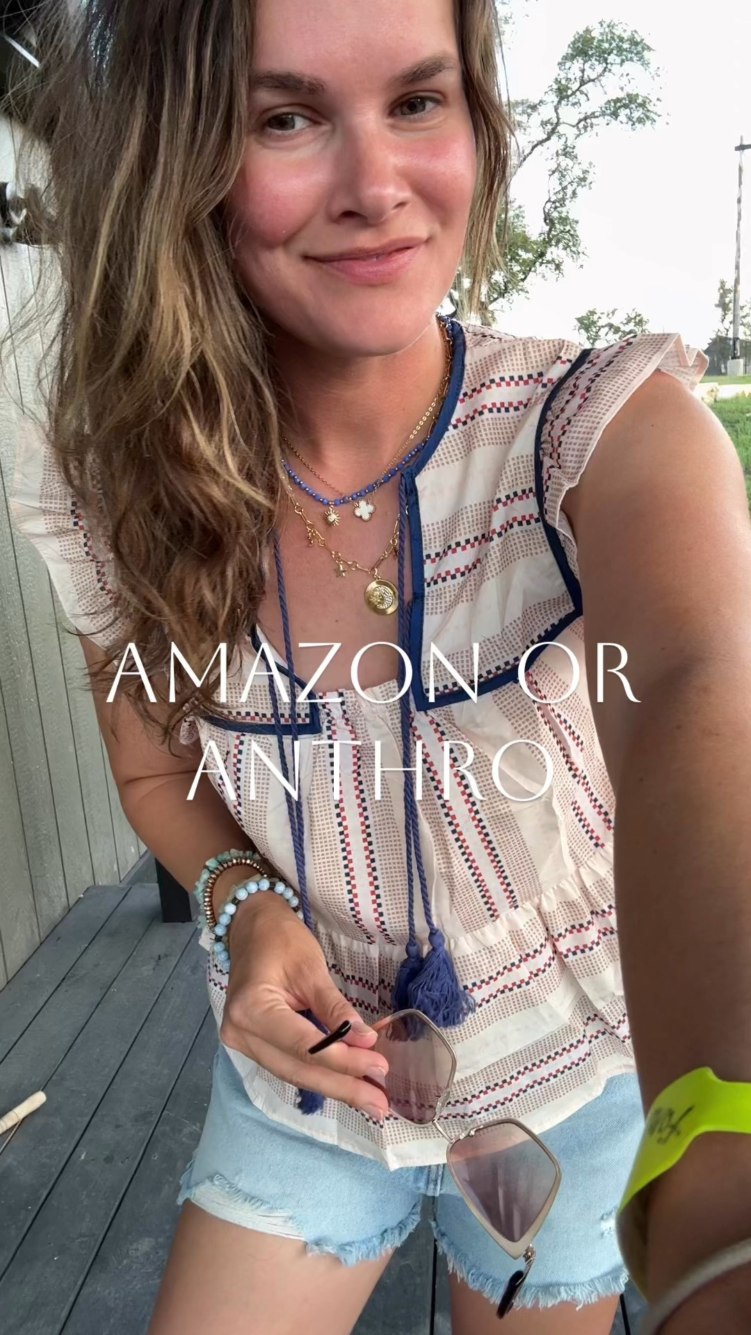 Like and comment “AMAZON TOP” to have all links sent directly to your messages. Love this top from Amazon- giving Anthro- available in 10 pretty patterns, easy to dress up or down, love the details. Necklace also Amazon giving Anthro- 3 pack and so cute for summer  🥰
.
#amazonfashion #founditonamazon #amazonfinds #summeroutfit #summerstyle #summerfashion #resortwear #amazontops 


#LTKSummerEdit #LTKSaleAlert #LTKFindsUnder50