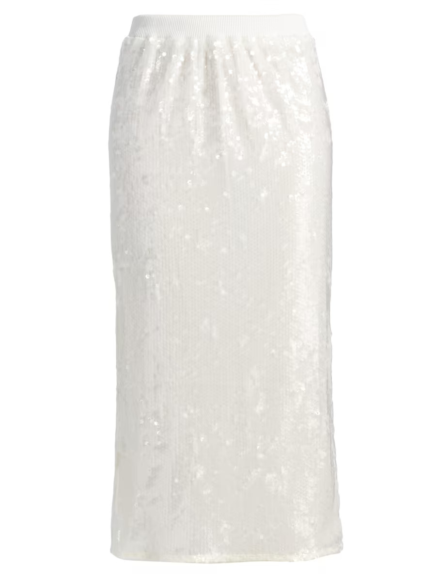 Annita Sequined Midi-Skirt | Saks Fifth Avenue