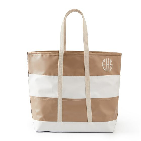 Mark & Graham x Steele Stripe Waterproof Tote | Mark and Graham