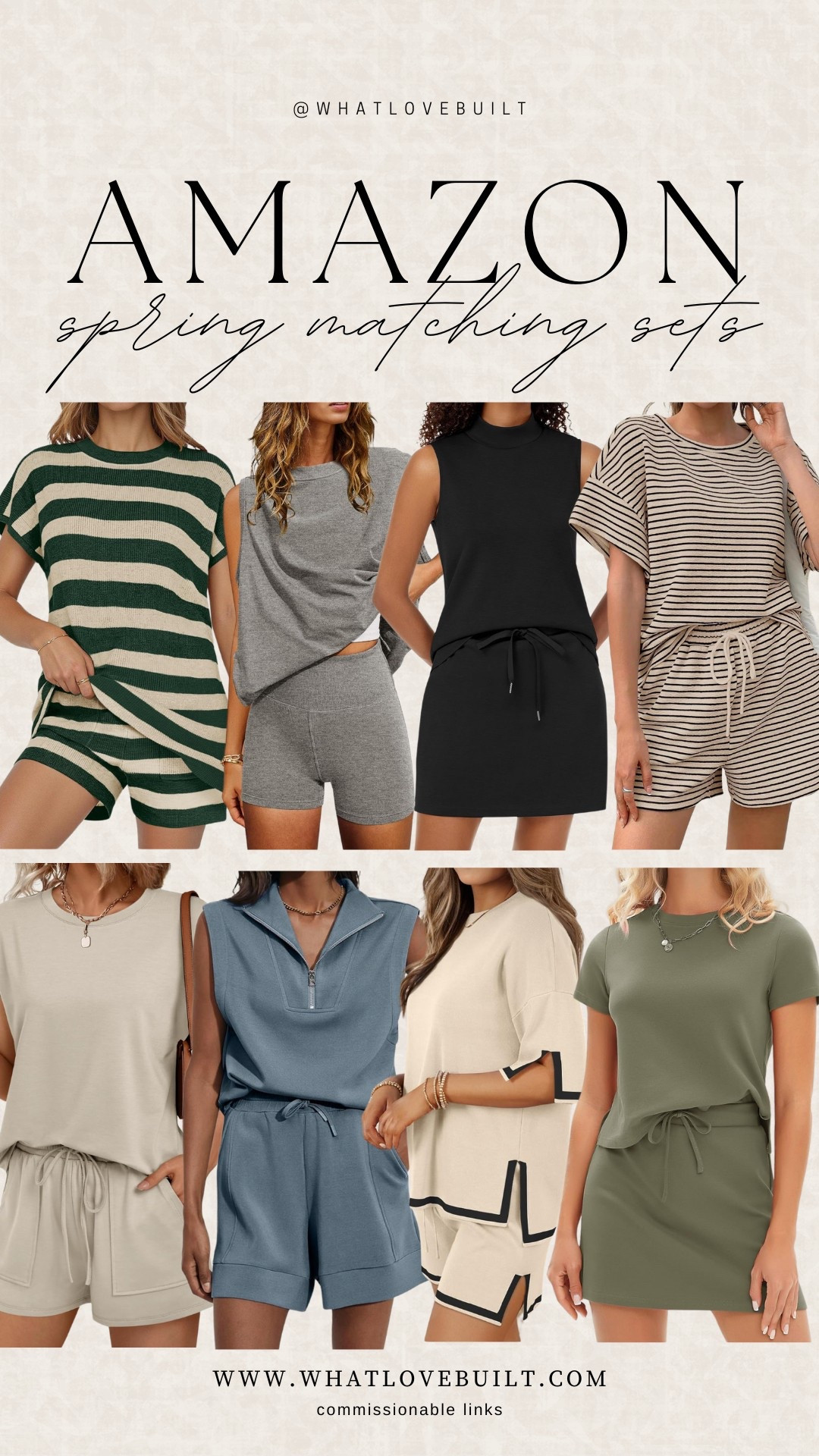 Amazon Spring Matching Sets! Best selling warm weather outfits 🖤

#amazon #outfit #spring #summer #matchingset #set #women #comfy #comfortable #mom

#LTKFamily #LTKStyleTip #LTKFindsUnder50