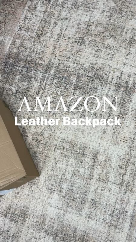 As a mom constantly on the go, I just found a stylish bag I can take everywhere. Use code SZONEBAG to save 5%. Anti-theft design has the zipper on the back, made from genuine leather with high-quality zippers and lots of pockets. This is a great mom on the go bag! It comes with a shoulder strap so you can wear it as a shoulder purse, a tote bag or backpack style. #AmazonFashion #FoundItOnAmazon #FoundItOnAmazonFashion.
