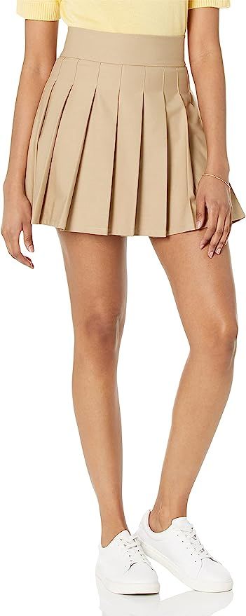 The Drop Women's Elliot Pleated Mini Skirt | Amazon (US)
