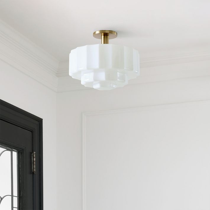 Jules Flush Mount (14") | West Elm (US)