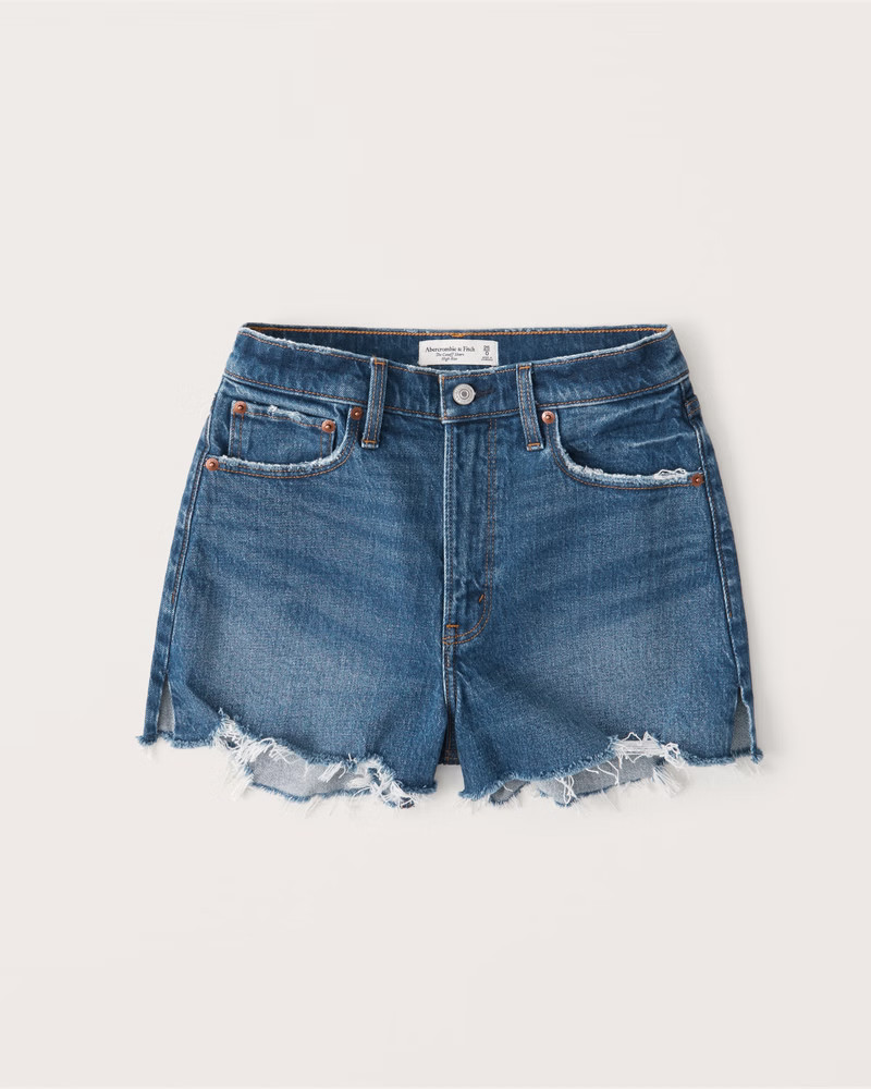 90s High Rise Cutoff Shorts | Abercrombie & Fitch (US)