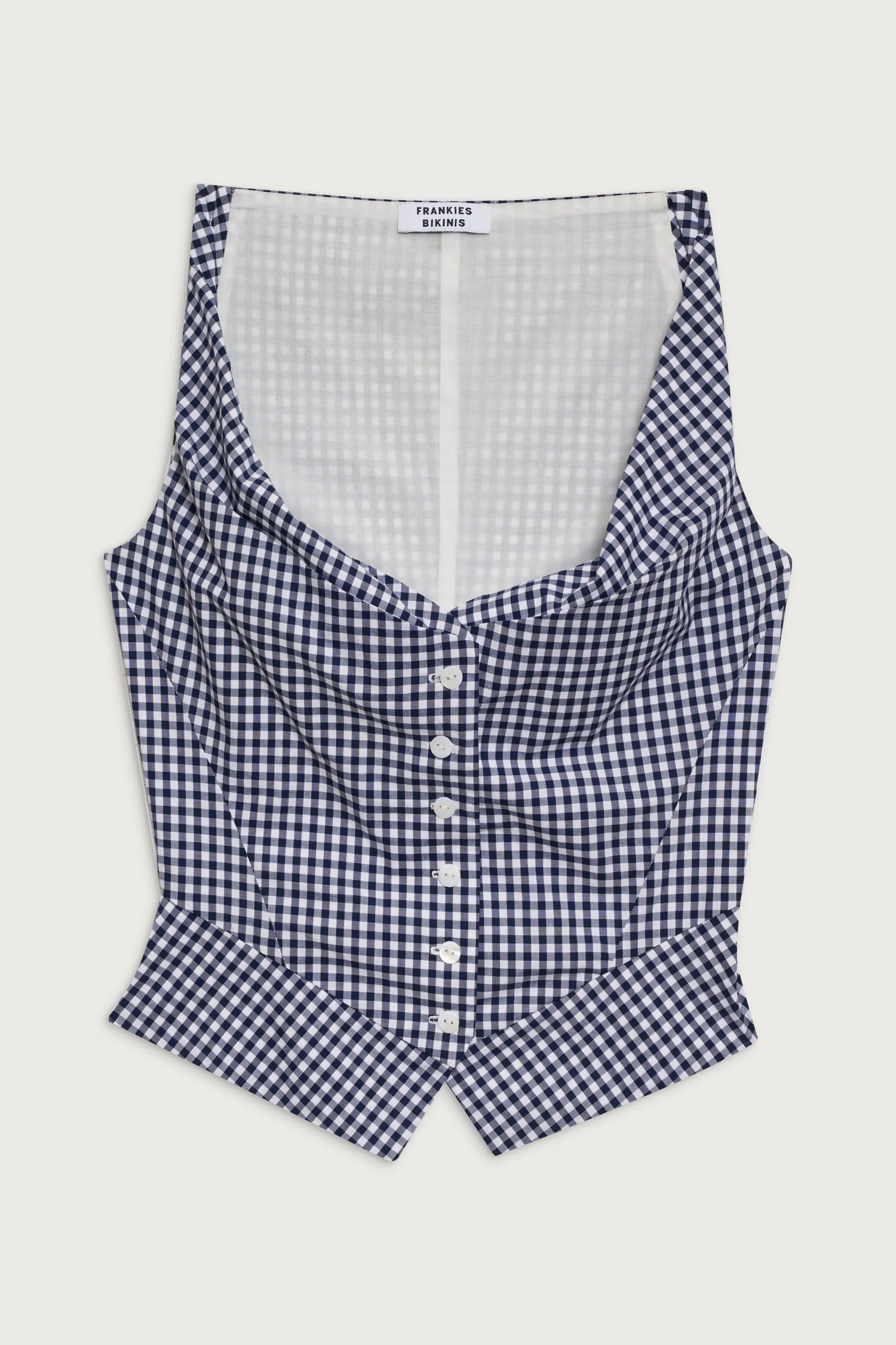 Parlour Gingham Blouse | Frankies Bikinis