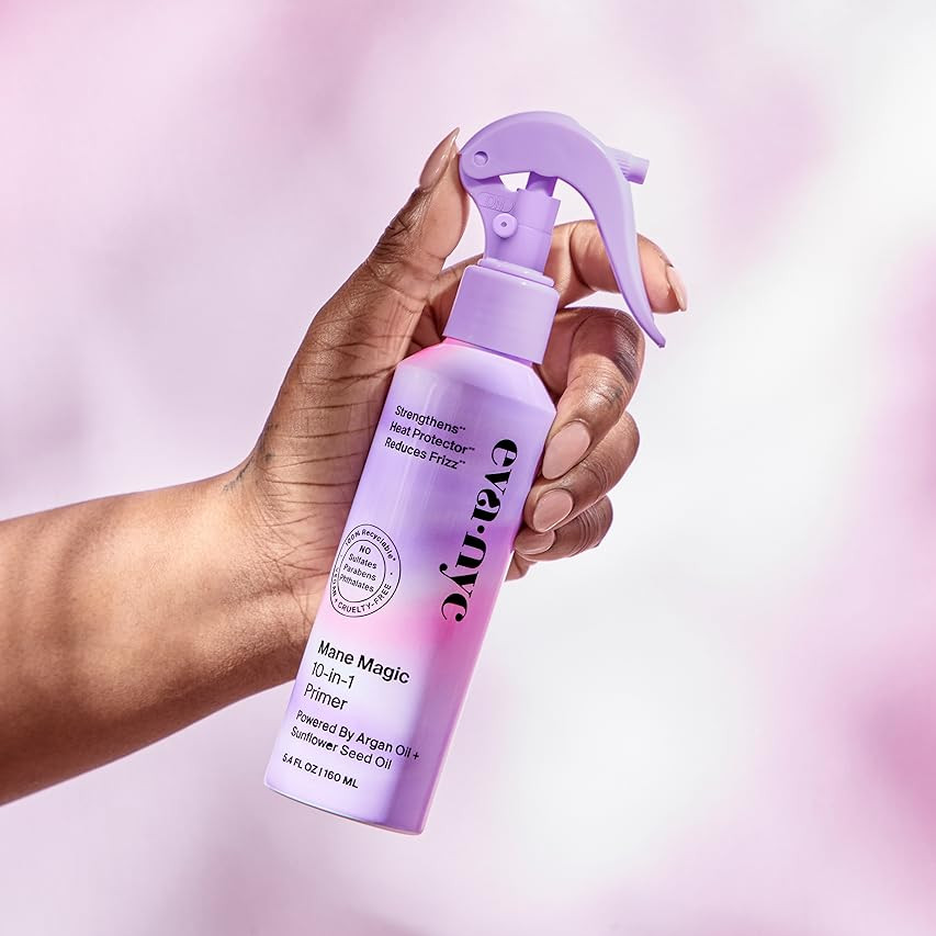 Eva NYC Mane Magic 10-in-1 Primer | Heat Protectant for Hair | Sulfate, Paraben & Phthalate-Free ... | Amazon (US)