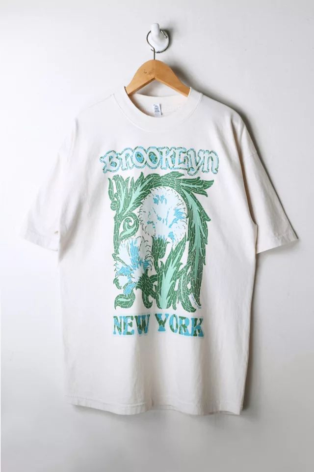 Brooklyn, New York Oversized Tee | Urban Outfitters (US and RoW)