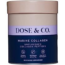 Dose and Co Marine Collagen 7.795oz | Amazon (US)