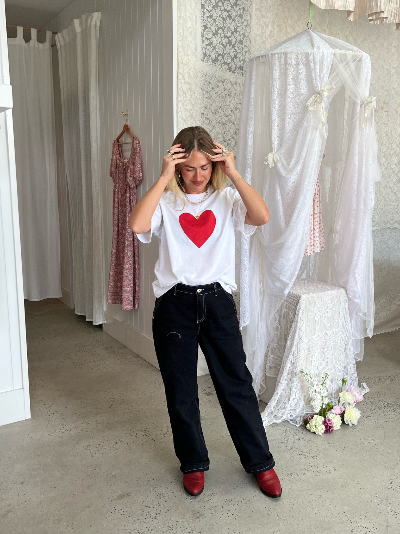 ❤️ the perfect basic tee but make it fun