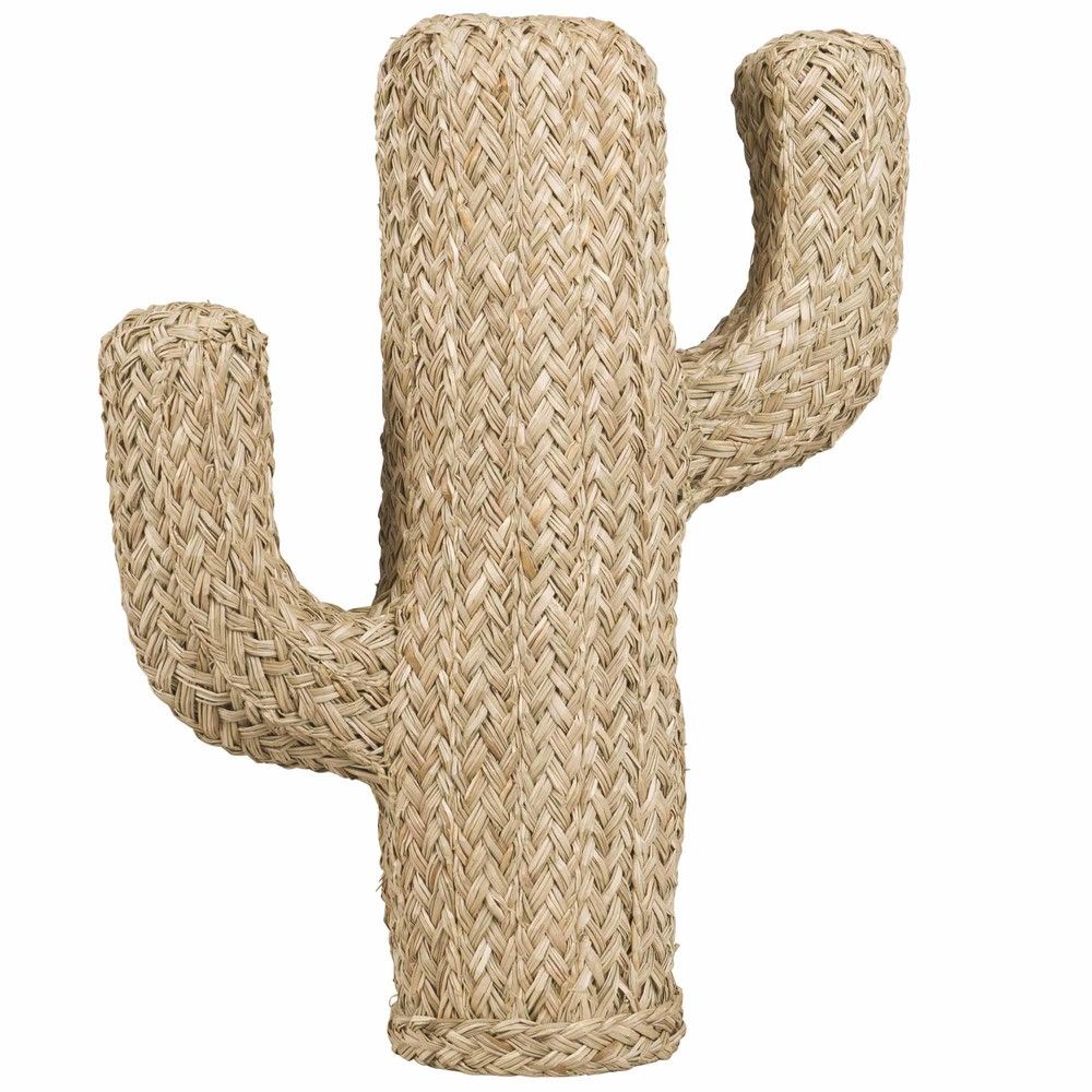 Statue cactus en fibre végétale H55 | Maisons du Monde FR
