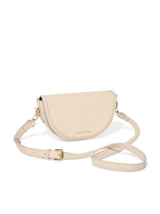 Katie Loxton Cleo Mini Saddle Bag - Eggshell | Very (UK)
