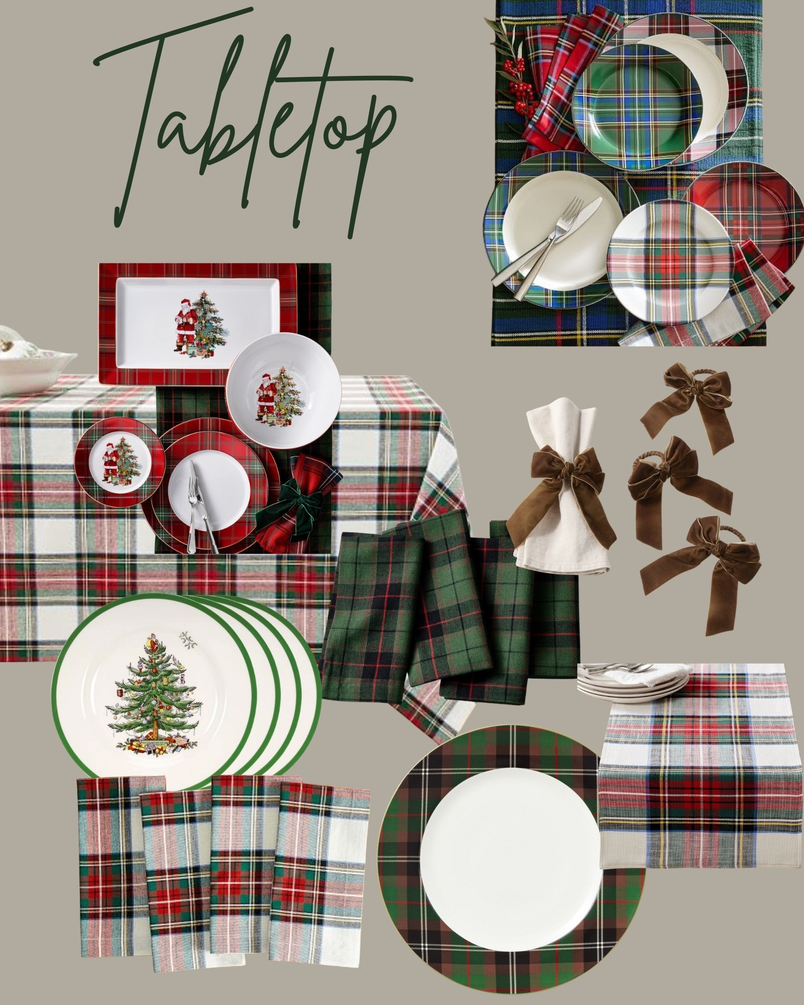 My must-have holiday table top decor! 🎄❤️💚

#LTKHoliday