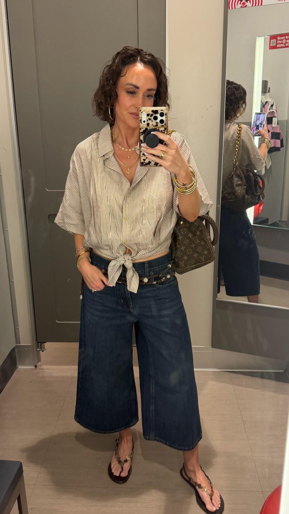 Xs top, 2 culotte shorts 
Got stopped several times about the shorts. Loved them.

#LTKootd #LTKgrwm #LTKdayinmylife